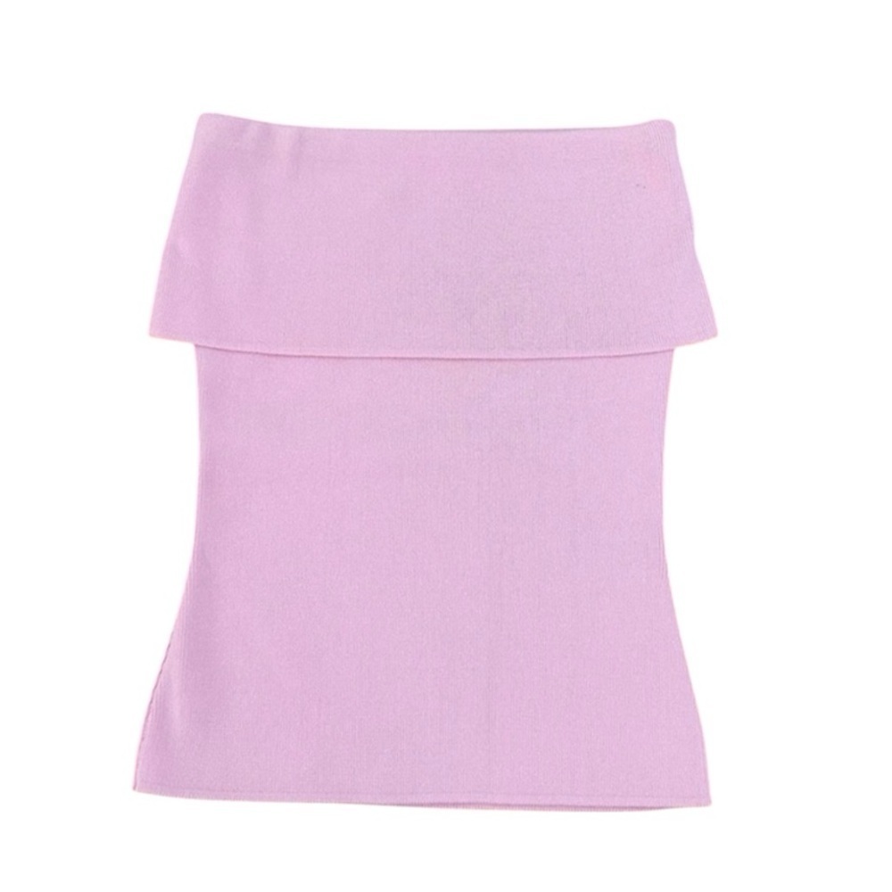 ❤️ ZARA Light Pink Knit Tube SIZE small
